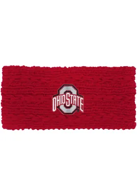 LogoFit Ohio State Buckeyes Red Adaline Womens Knit Hat
