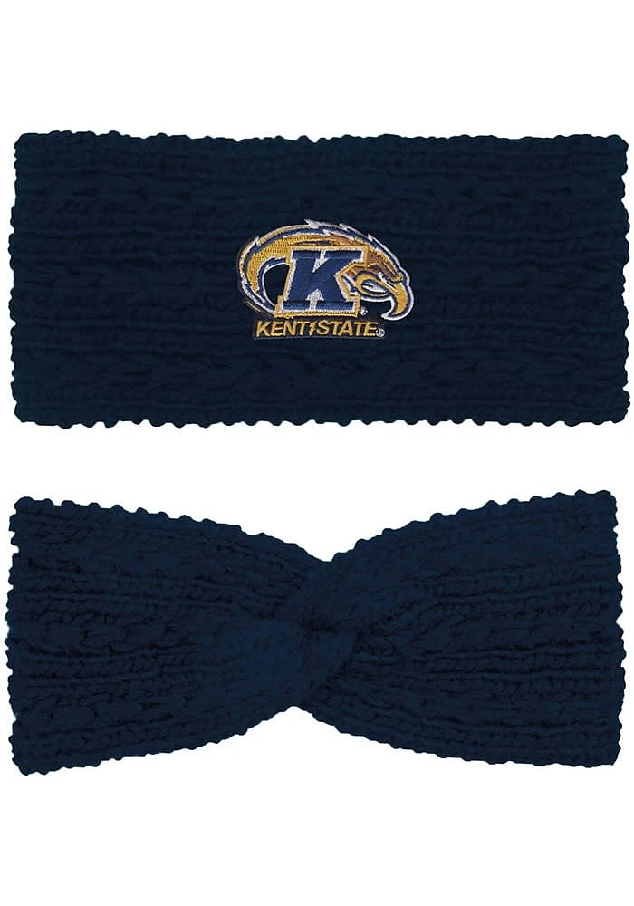 LogoFit Kent State Golden Flashes Navy Blue Adaline Womens Knit Hat