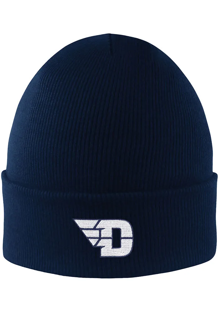 LogoFit Dayton Flyers Grey Northpole Cuffed Mens Knit Hat