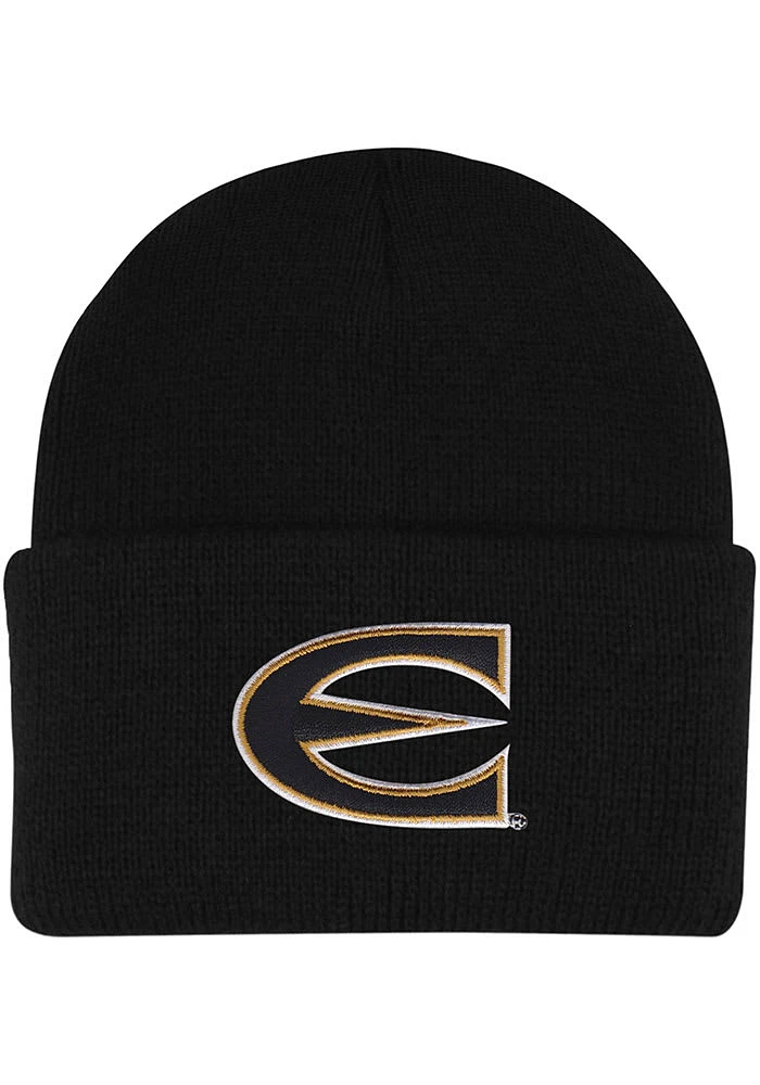 LogoFit Emporia State Hornets Northpole Beanie Baby Knit Hat - Black