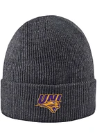 LogoFit Northern Iowa Panthers Grey Northpole Cuffed Mens Knit Hat