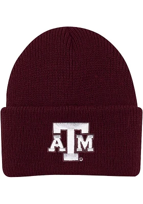 LogoFit Texas A&M Aggies Northpole Beanie Baby Knit Hat - Maroon
