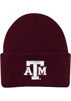 LogoFit Texas A&M Aggies Northpole Beanie Baby Knit Hat - Maroon