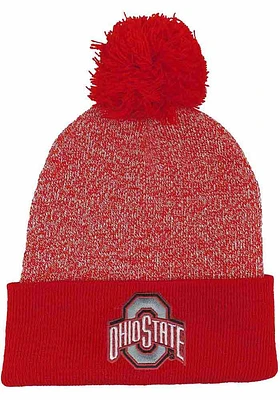 LogoFit Ohio State Buckeyes Red Rooney Mens Knit Hat