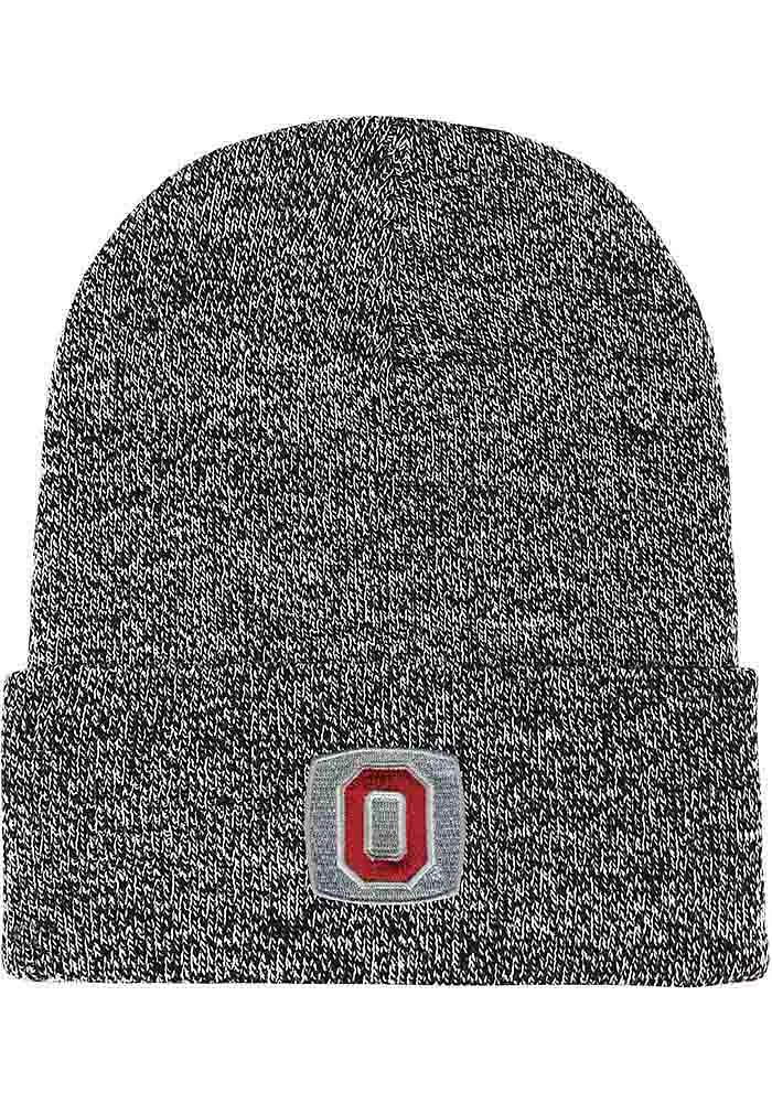 LogoFit Ohio State Buckeyes Black Bueller Mens Knit Hat