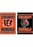 Cincinnati Bengals Embossed Suede Garden Flag