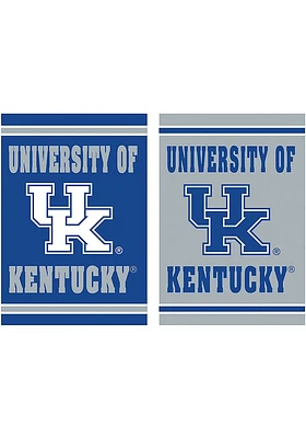 Kentucky Wildcats Embossed Suede Garden Flag