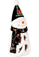 Cincinnati Bengals 8" Snowman Decor