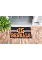 Cincinnati Bengals Cross Hatch Door Mat