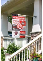 Ohio State Buckeyes 28x40 inch Linen Fan Rules Banner