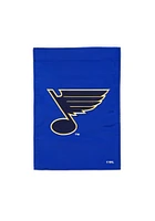 St Louis Blues 12x18 inch Applique Garden Flag