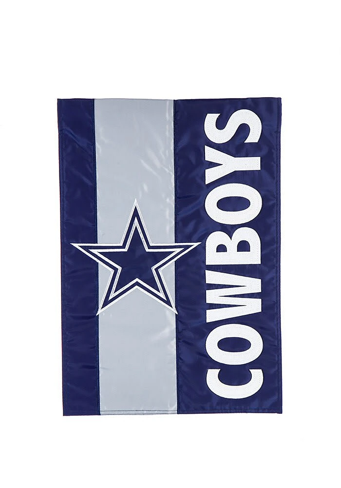 Dallas Cowboys Mixed Material Garden Flag - Blue