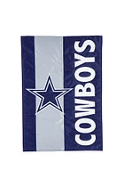 Dallas Cowboys Mixed Material Garden Flag - Blue