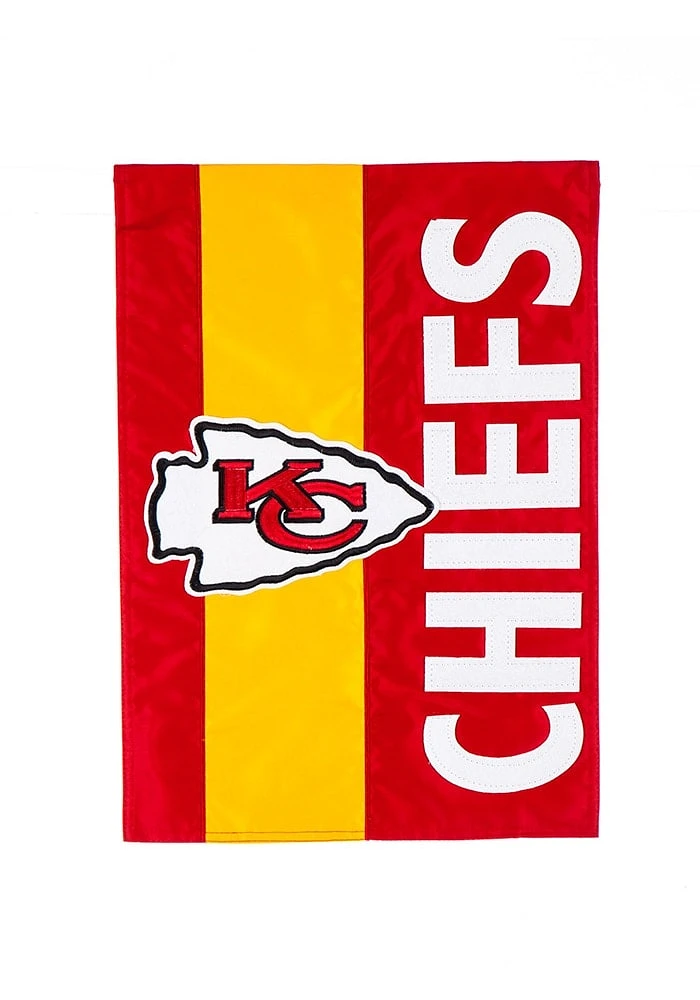 Kansas City Chiefs Mixed Material Garden Flag - Red