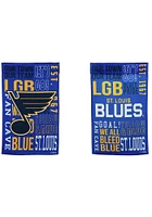 St Louis Blues 12.5x18 Fan Favorite Garden Flag - Blue