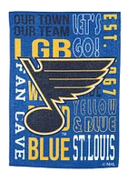 St Louis Blues 12.5x18 Fan Favorite Garden Flag - Blue
