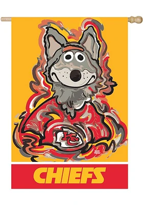 Kansas City Chiefs Justin Patten Banner - Red