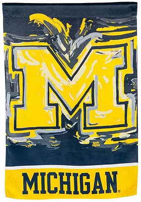 Michigan Wolverines Justin Patten Banner - Blue