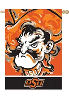 Oklahoma State Cowboys Justin Patten Banner - Orange