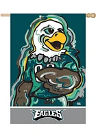 Philadelphia Eagles Justin Patten Banner - Midnight Green