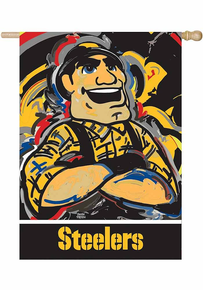 Pittsburgh Steelers Justin Patten Banner