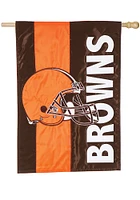 Cleveland Browns Mixed Material Banner - Orange