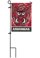 Arkansas Razorbacks Justin Patten Garden Flag - Red