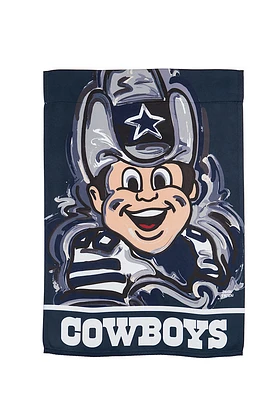 Dallas Cowboys Justin Patten Garden Flag - Blue