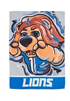 Detroit Lions Justin Patten Garden Flag - Blue