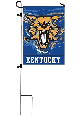Kentucky Wildcats Justin Patten Garden Flag - Blue
