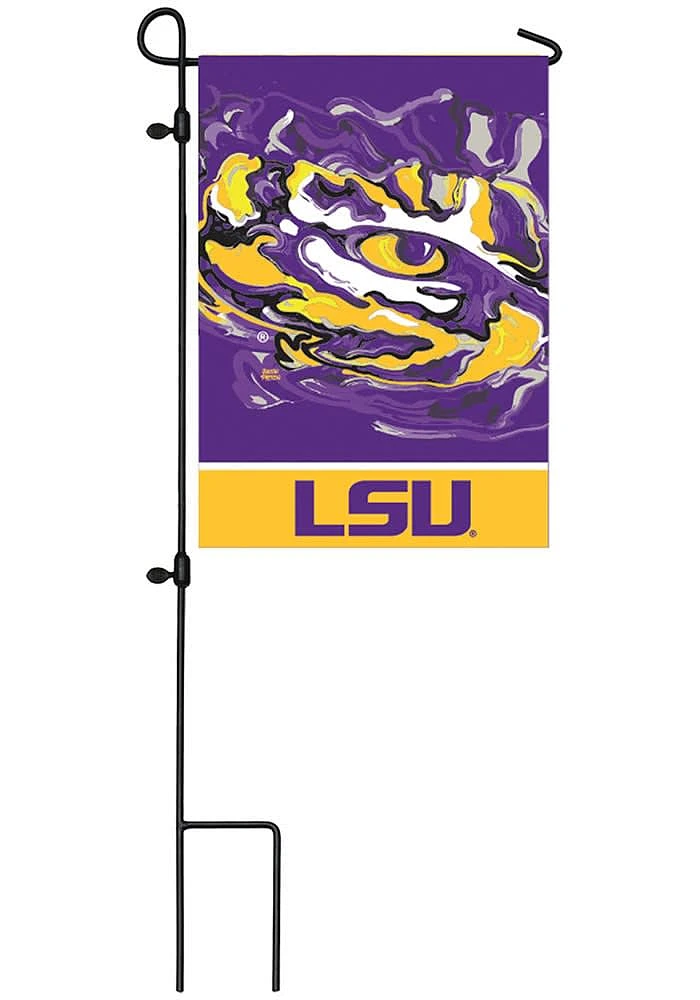 LSU Tigers Justin Patten Garden Flag