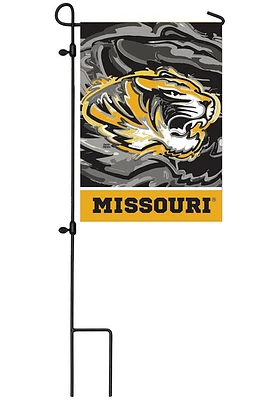 Missouri Tigers Justin Patten Garden Flag - Black