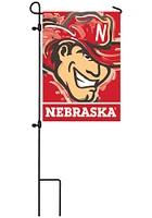 Nebraska Cornhuskers Justin Patten Garden Flag - Red