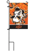 Oklahoma State Cowboys Justin Patten Garden Flag - Orange