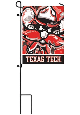Texas Tech Red Raiders Justin Patten Garden Flag - Red