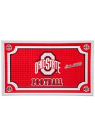 Ohio State Buckeyes Embossed Door Mat