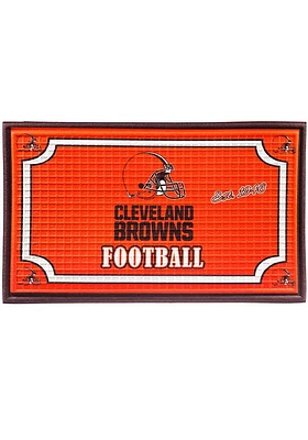 Cleveland Browns Embossed Door Mat