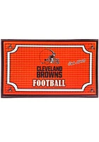 Cleveland Browns Embossed Door Mat