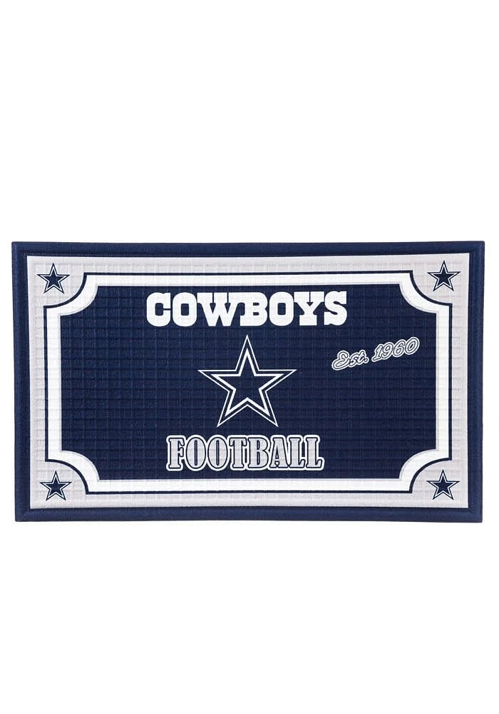 Dallas Cowboys Embossed Door Mat