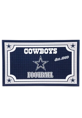 Dallas Cowboys Embossed Door Mat