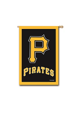 Pittsburgh Pirates Applique Banner - Black