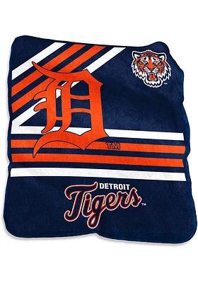 Detroit Tigers 50x60 Raschel Raschel Throw Blanket - Navy Blue