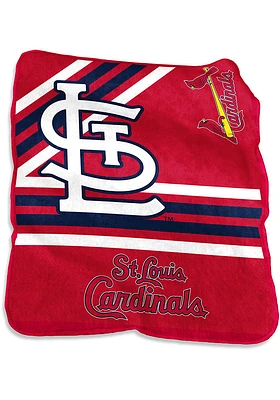 St Louis Cardinals 50x60 Raschel Raschel Throw Blanket - Red