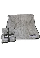 Chicago White Sox Frosty Sherpa Fleece Blanket - Grey
