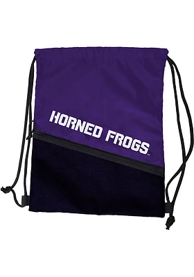 Logo Brands TCU Horned Frogs Tilt String Bag