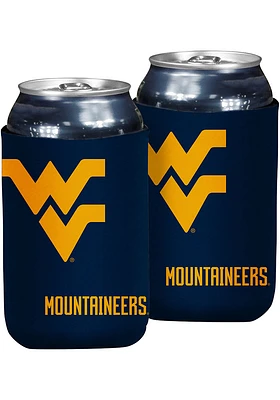 Logo Brands West Virginia Mountaineers 12 oz Oversized Logo Coolie