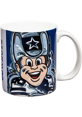Dallas Cowboys Justin Patten 11 oz Ceramic Mug - Blue
