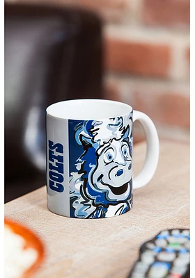 Indianapolis Colts Justin Patten 11 oz Ceramic Mug - Blue