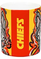 Kansas City Chiefs Justin Patten 11 oz Ceramic Mug - Yellow