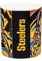 Pittsburgh Steelers Justin Patten 11 oz Ceramic Mug - Yellow